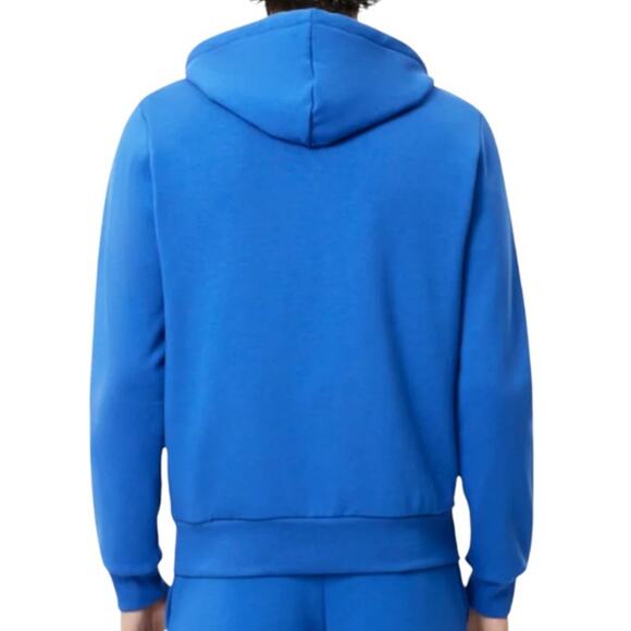 Lacoste Men's Full Zip Fleece Sweatshirt Ultra Marine S - Picture 4 of 4